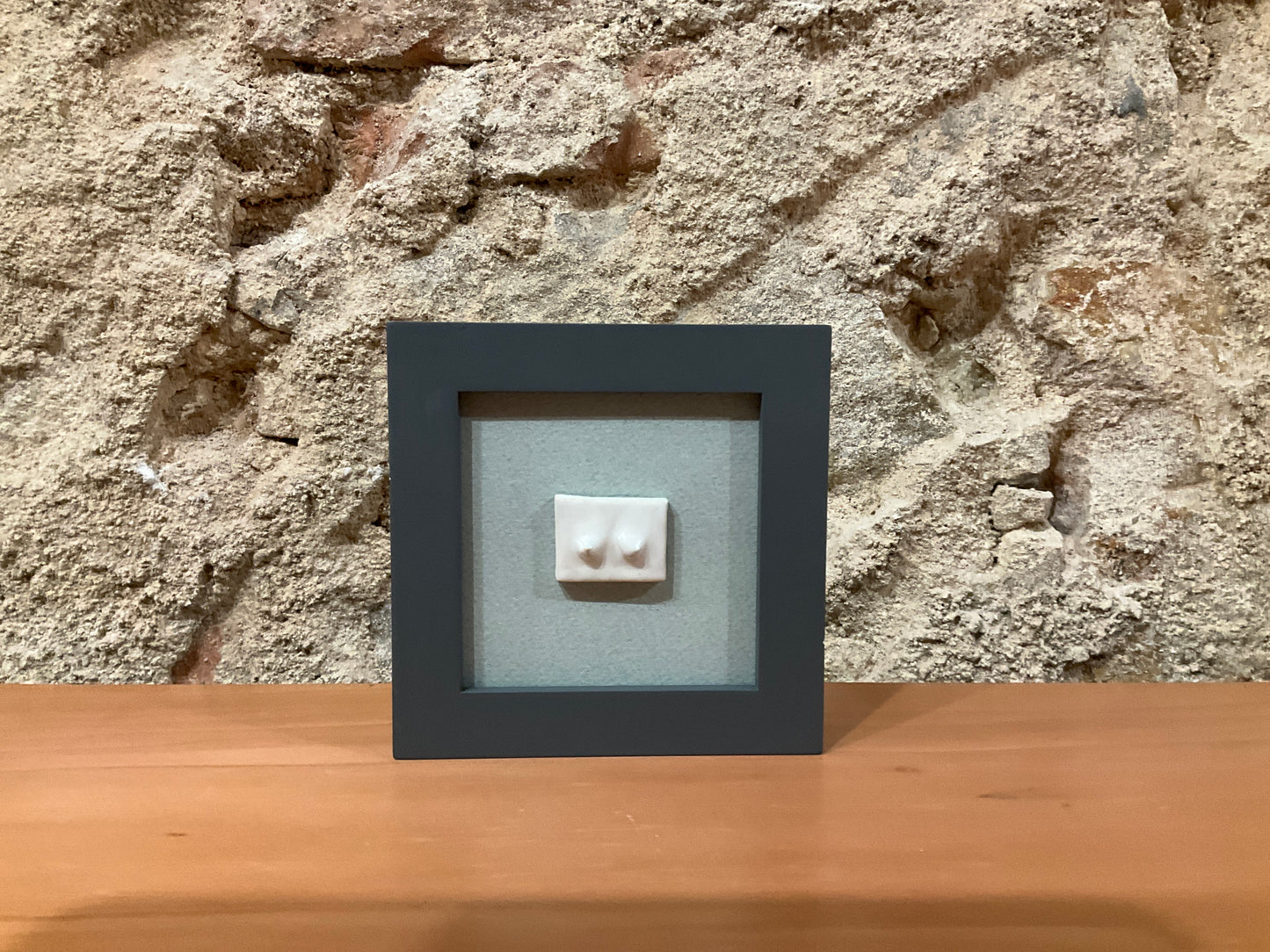 Segolene Carron Ceramic Framed Piece