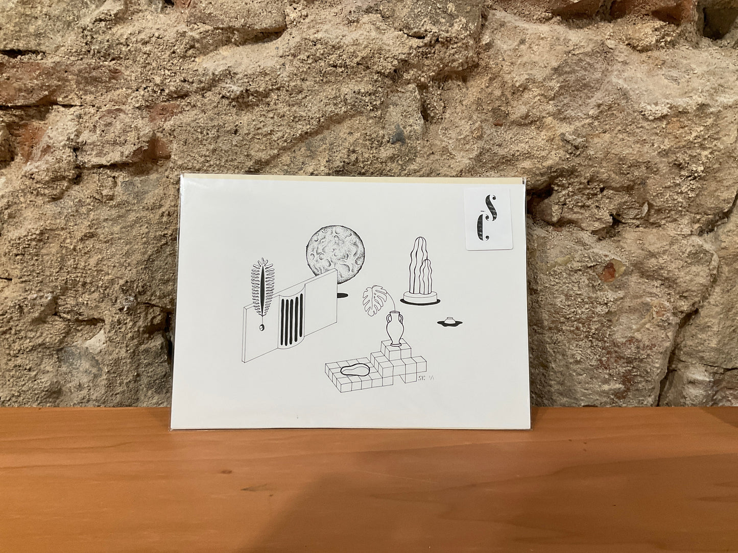 Segolene Carron Originals/Handprinted B/W