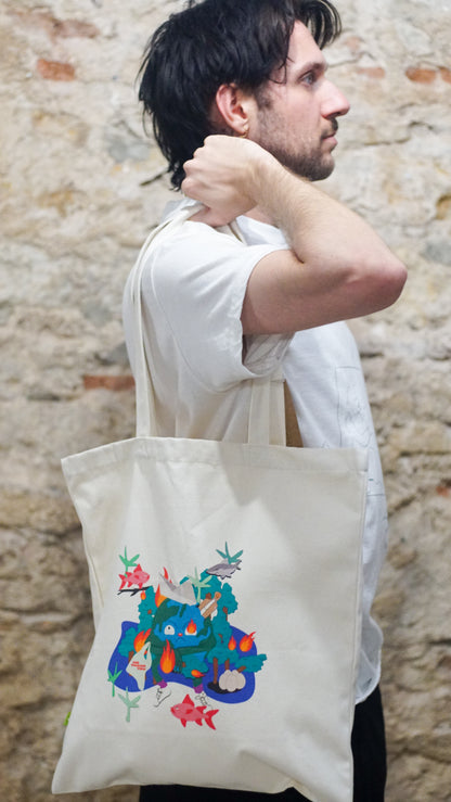 HANNAH NISHAT BOTERO No, Thank You Tote Bag