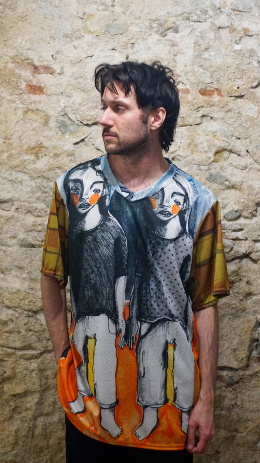 THE DOUBLE All-Over Print Recycled Unisex Sports Jersey