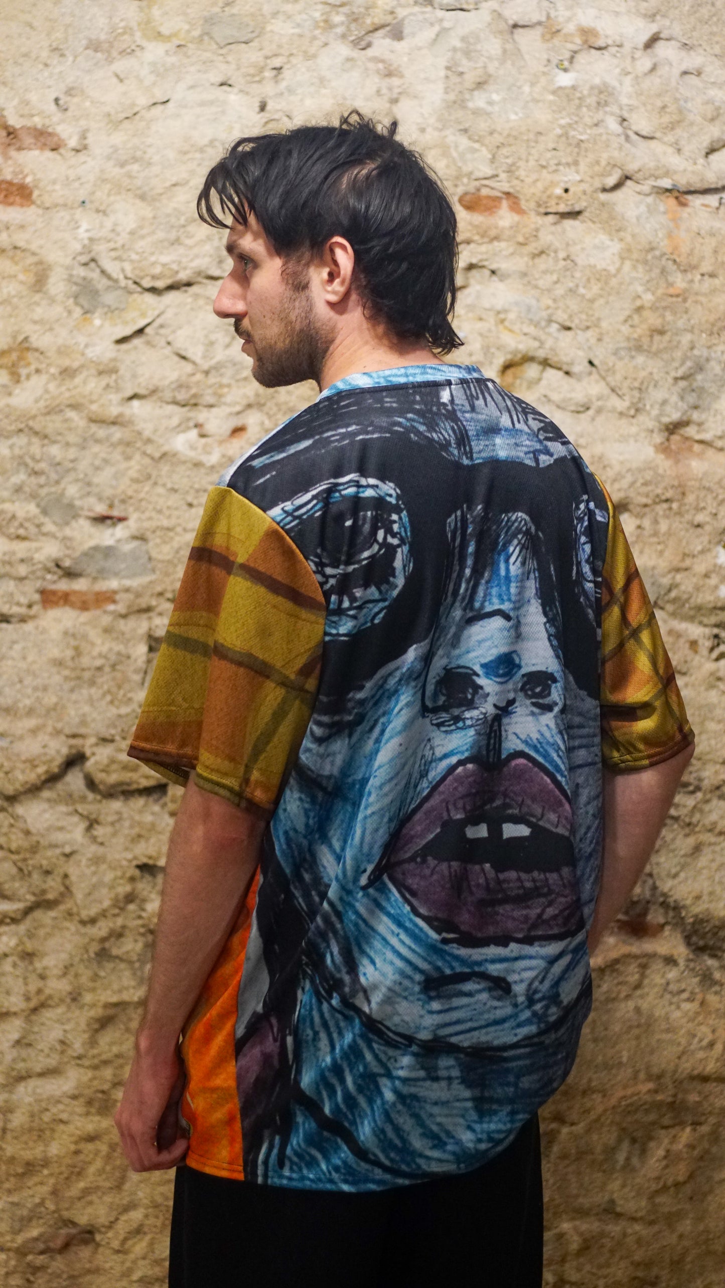 THE DOUBLE All-Over Print Recycled Unisex Sports Jersey