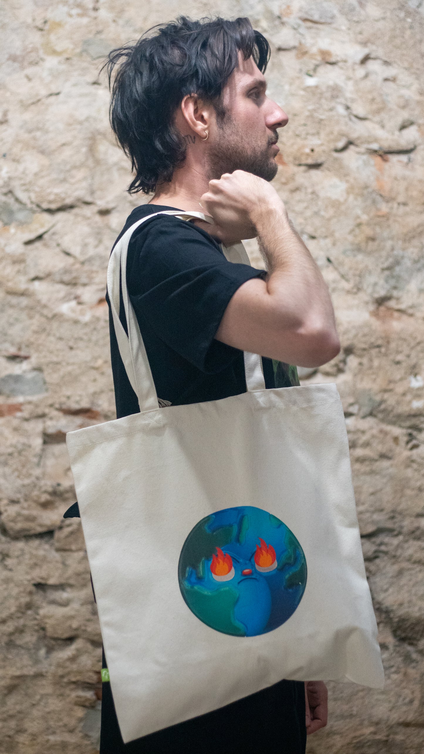 HANNAH NISHAT BOTERO Planetary Rage Tote Bag