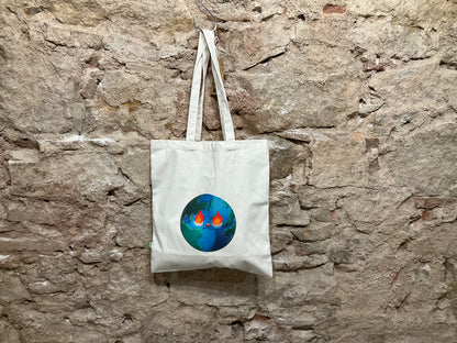 HANNAH NISHAT BOTERO Planetary Rage Tote Bag